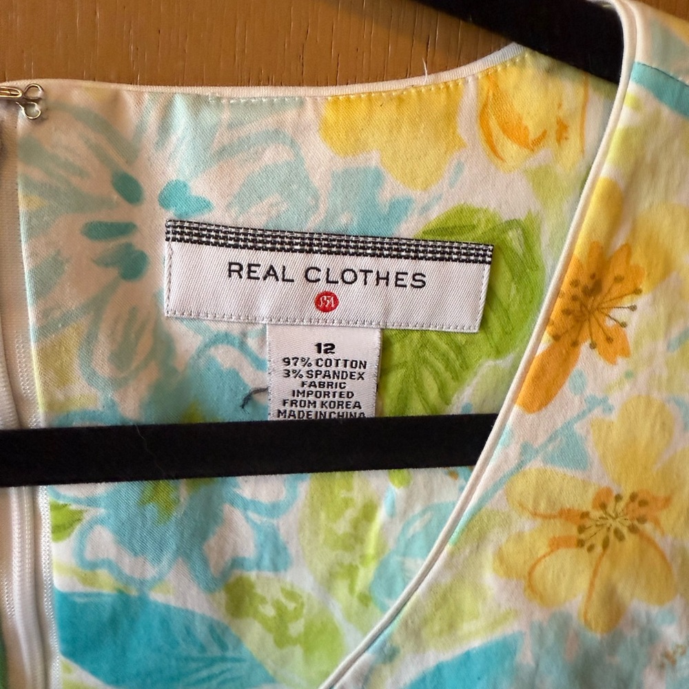 Real Clothes Floral Dress